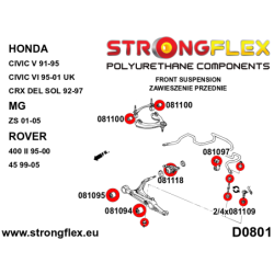 Front wishbone - outer bush SPORT