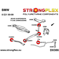 Rear anti roll bar bush SPORT