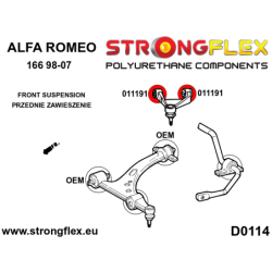 Front upper arm bush