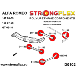 Rear suspension rear arm bush SPORT