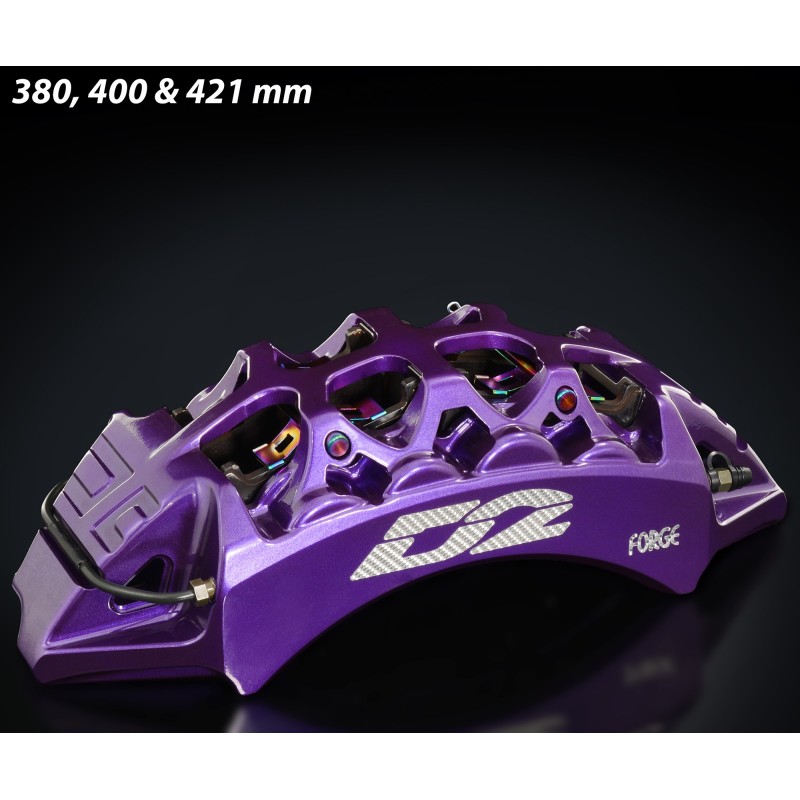 D2 Racing Big Brake Kits - Front : 4 to 8-Pot, 286 to 444 mm