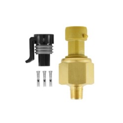 AEM Fluid Pressure Brass Sensor Kit - 7 bar