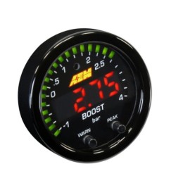 AEM X-Series Boost Pressure Gauge - 4 bar