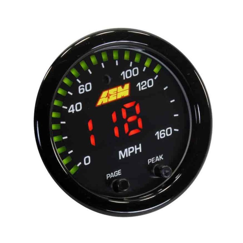 AEM X-Series GPS Speedometer Gauge