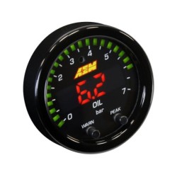 AEM X-Series Oil Pressure Gauge - 7 bar