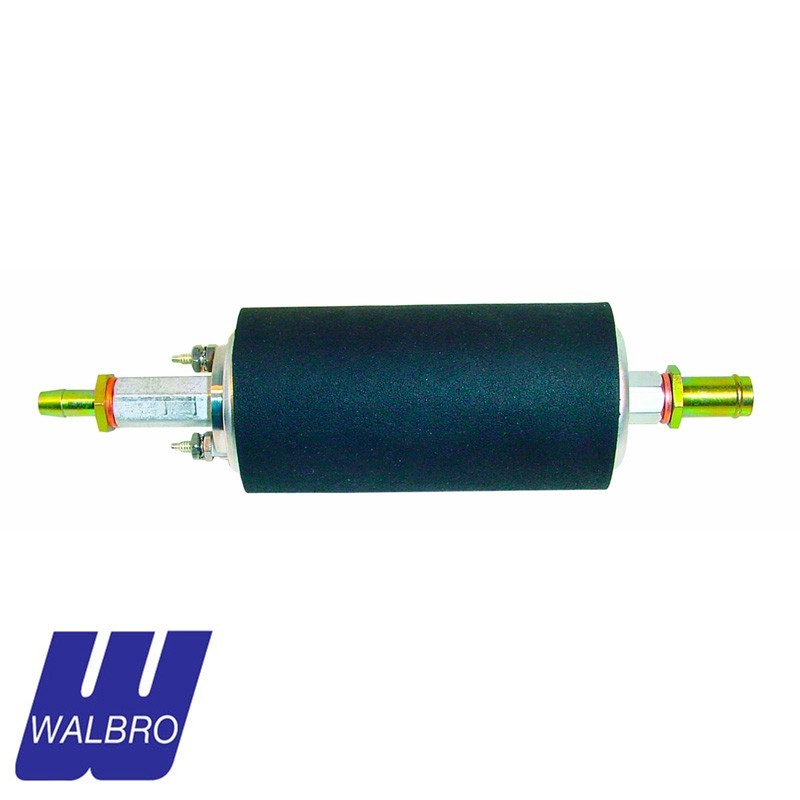 Walbro 190 L/h External Fuel Pump Kit - BMW E30, Citroen, Fiat, Opel, Peugeot, Renault...
