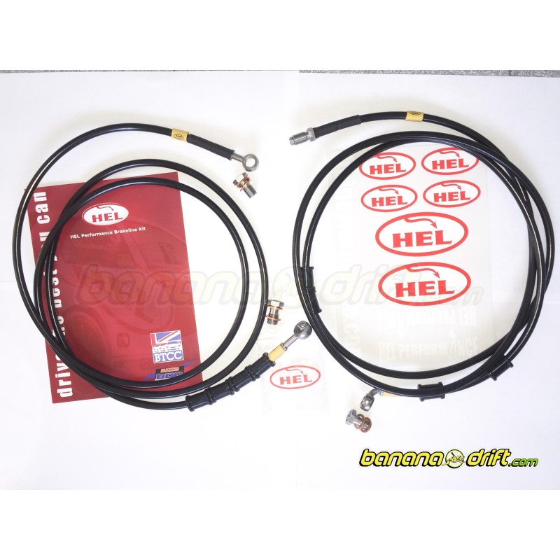Kit Latiguillos HEL para freno de mano hidráulico con bomba europea