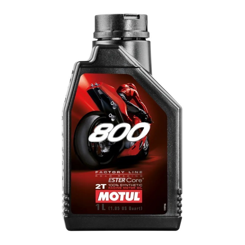 Motul 800 2T FL Road Racing Motorcycle Engine Oil (1L)