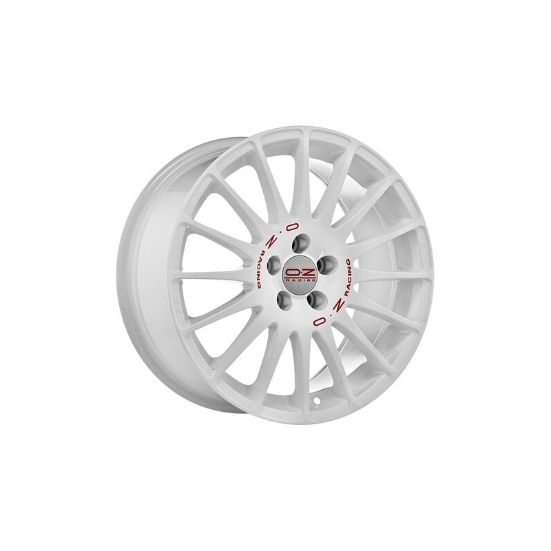 OZ Superturismo WRC 16x7 4x100 ET37, Race White"