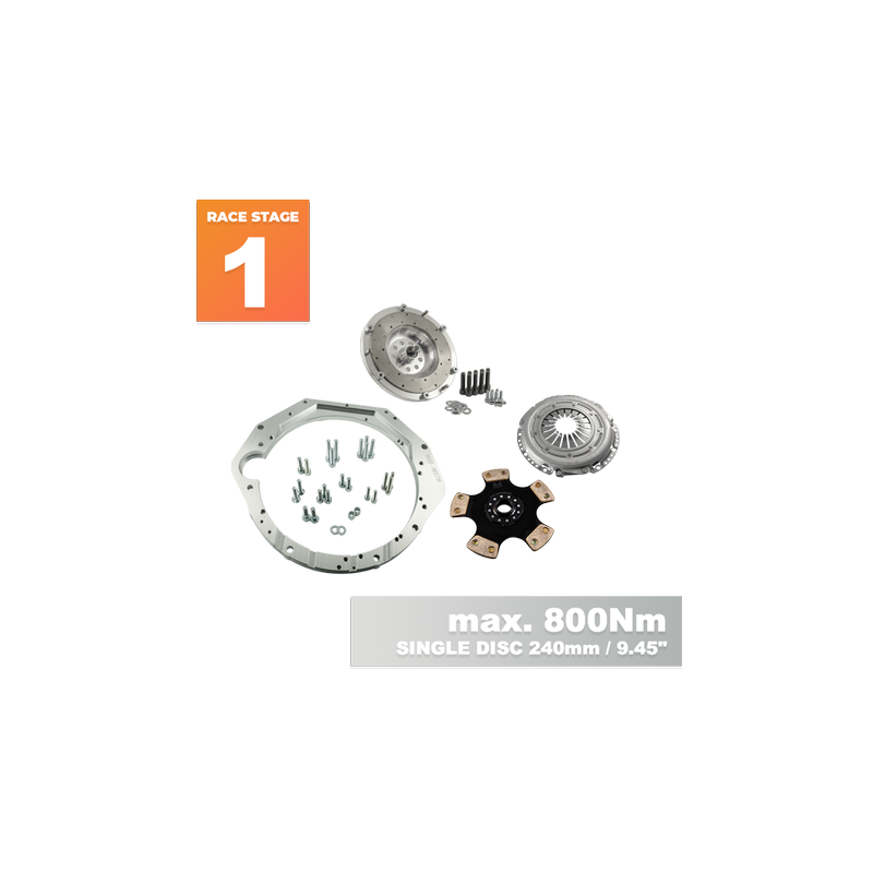 RACE STAGE 1 BMW M60 M62 - BMW M57N HGU HGK - 240mm / 9.45
