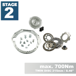 STAGE 2 BMW M60 - BMW M57N HGU HGK - 228mm / 8.98