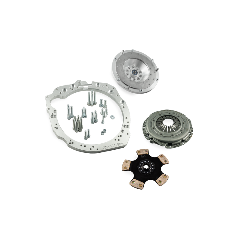 RACE STAGE 1 Volvo Modular Whiteblock T5 T6 - BMW M57 / E46 S54 M3 - 240mm / 9.45