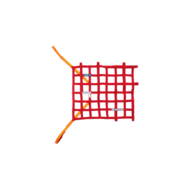 Red Ventanilla Sparco FIA Roja