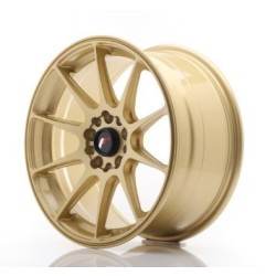 Japan Racing JR-11 17x8.25 5x112/114.3 ET35, Gold"