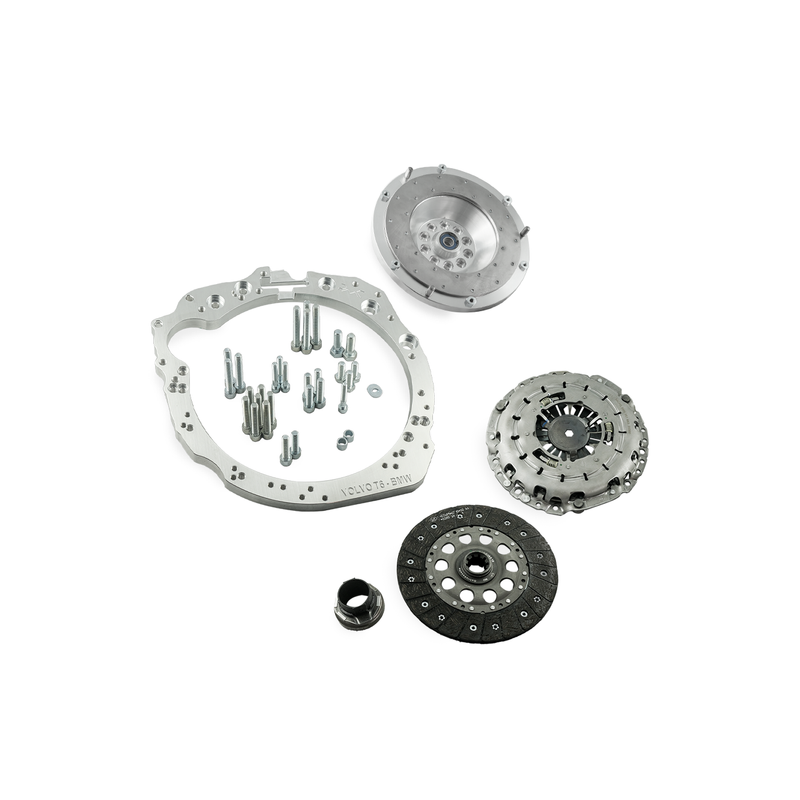 Stage 1 Volvo Modular Whiteblock T5 T6 - BMW M57 / E46 S54 M3 - 240mm / 9.45