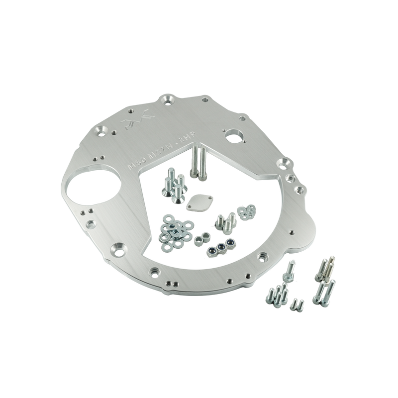 Placa adaptadora BMW M50 M52 M54 S50 S52 S54 - BMW ZF 8HP / M57N GS6-53DZ (0° Vertical)