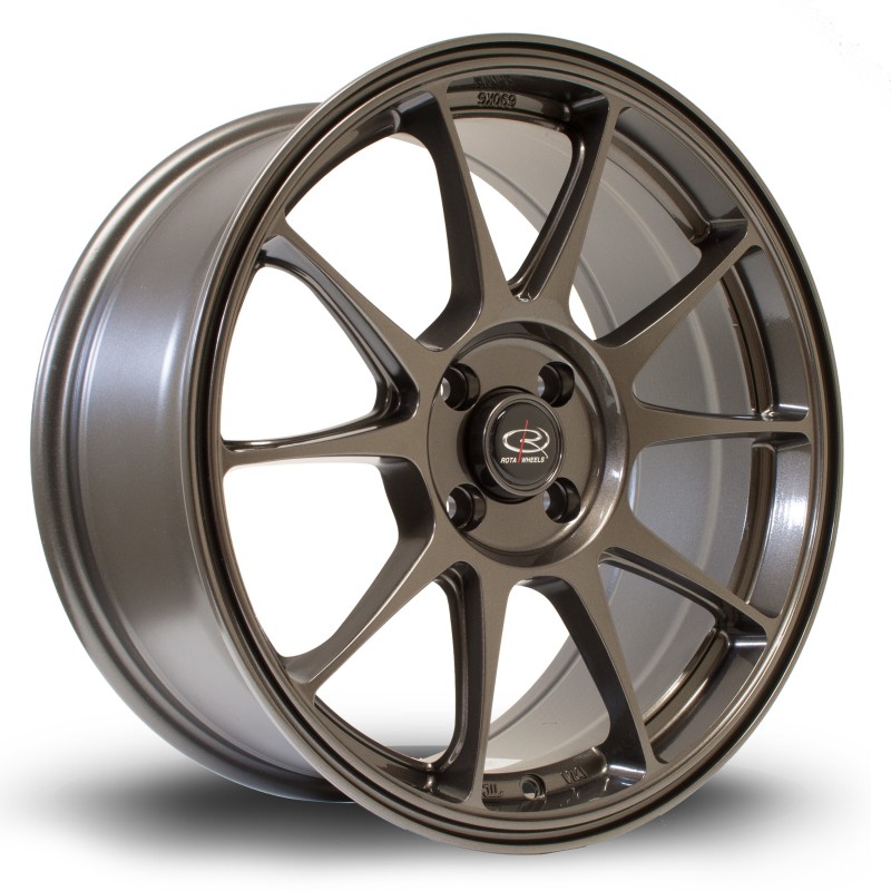 Rota Titan 17x7.5" 4x100 ET35, Gunmetal