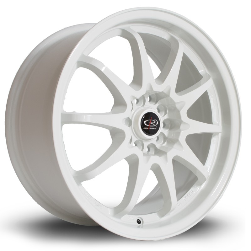 Rota Fighter 17x8" 5x100/114.3 ET48, White