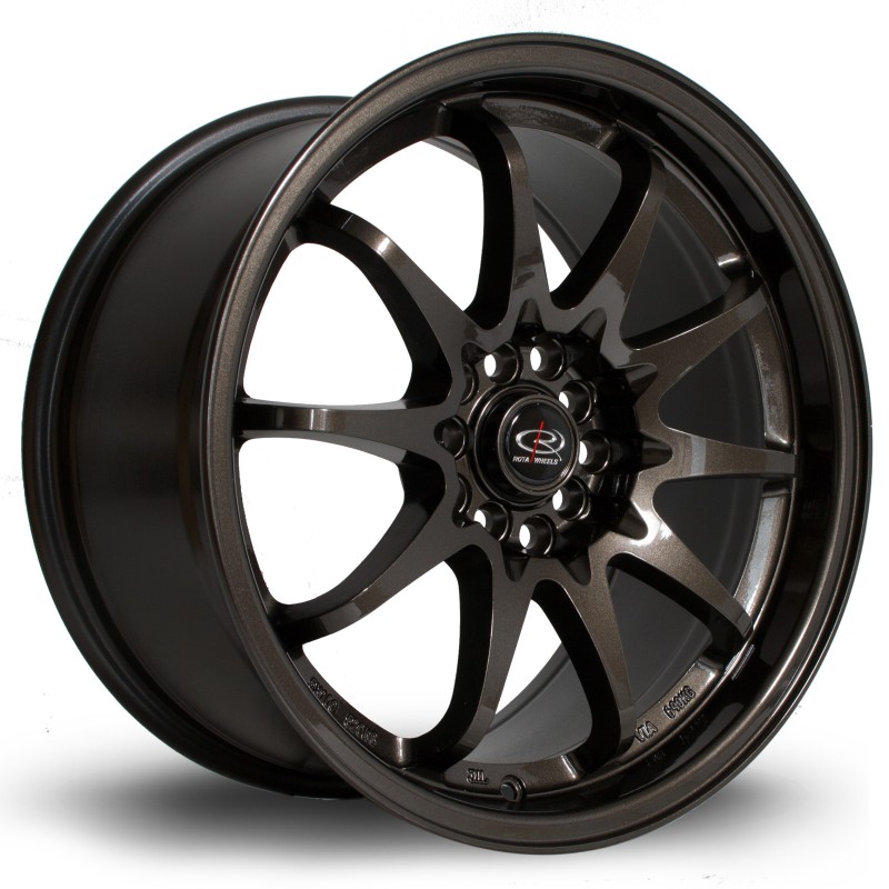 Rota Fighter 17x9" 5x100/114.3 ET50, Gunmetal