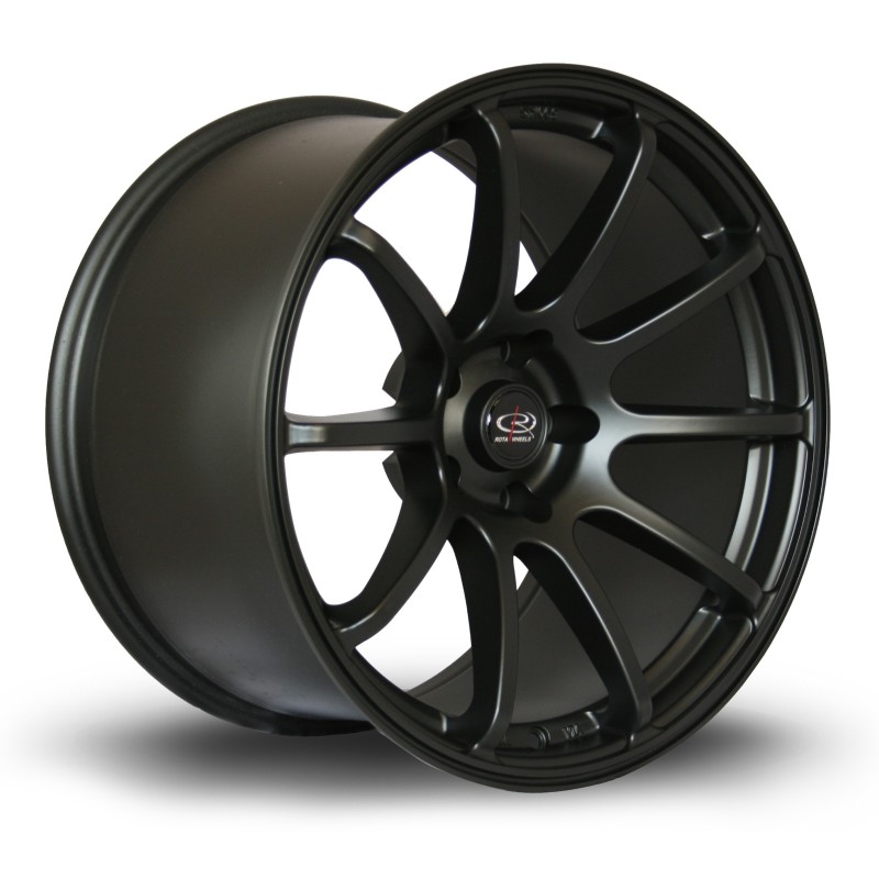 Rota Force 18x10.5" 5x114.3 ET20, Flat Black