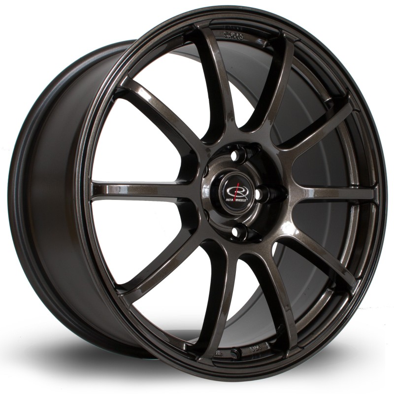 Rota Force 18x8.5" 5x100 ET48, Gunmetal