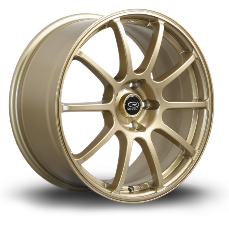 Rota Force 18x8.5" 5x100 ET48, Gold