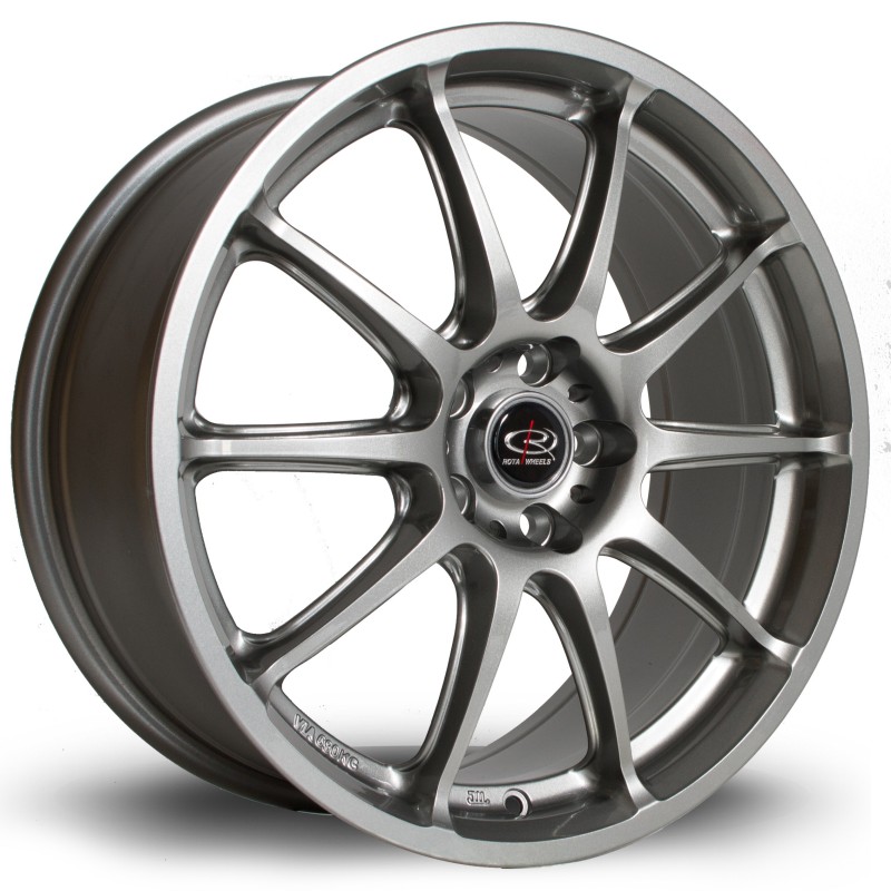 Rota GRA 17x7.5" 5x100 ET48, Dark Grey