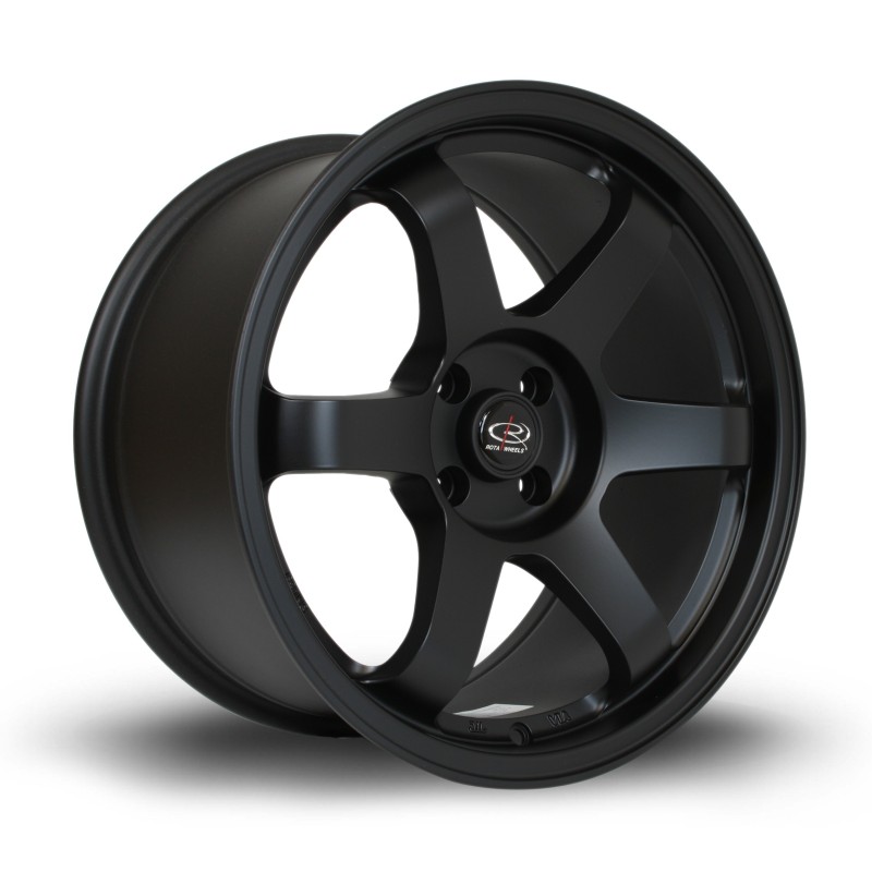 Rota Grid 17x9" 5x100 ET30, Flat Black