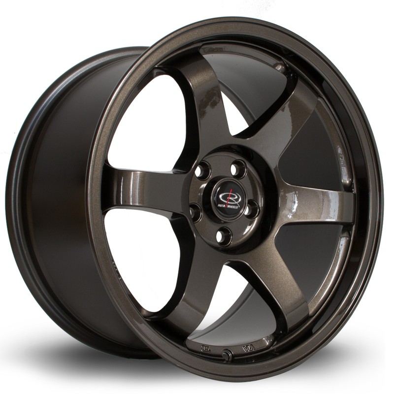 Rota Grid 17x9" 5x100 ET42, Gunmetal