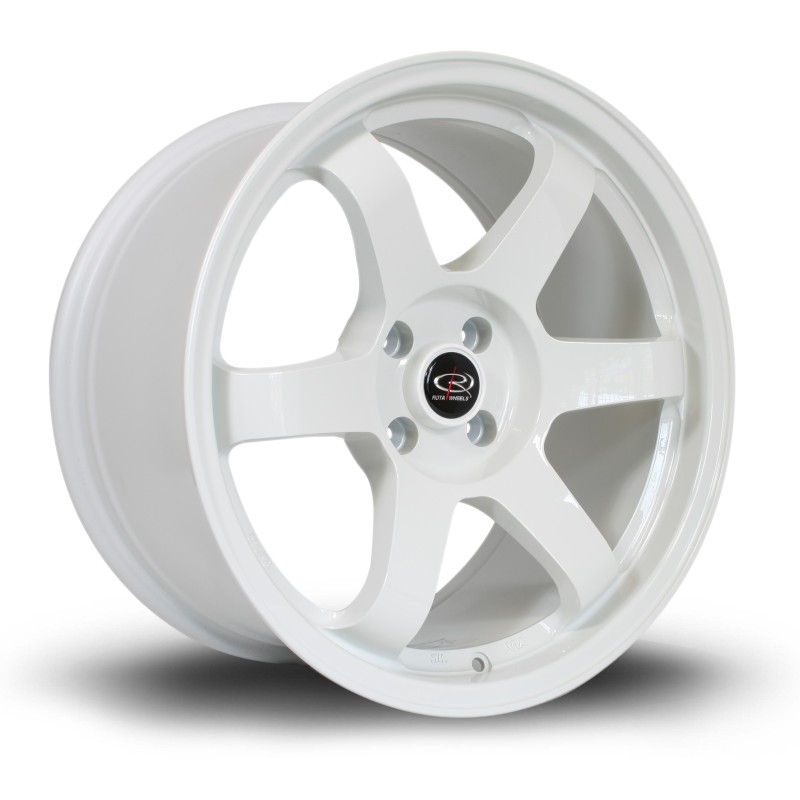 Rota Grid 17x9.5" 5x114.3 ET12, White