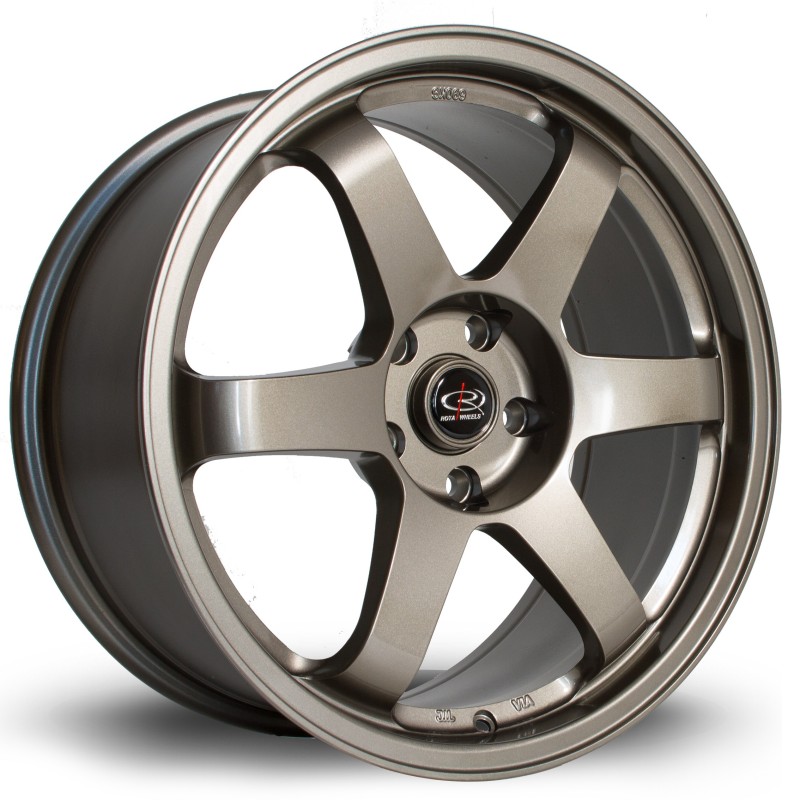 Rota Grid 18x8.5" 5x100 ET44, Bronze