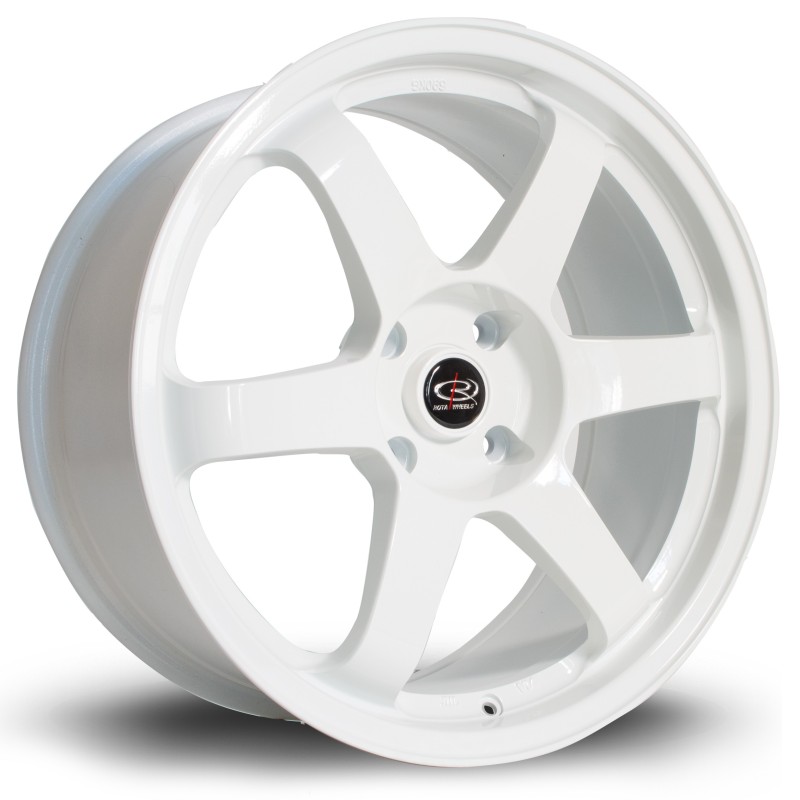 Rota Grid 18x8.5" 5x114.3 ET30, White