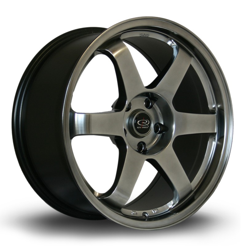 Rota Grid 18x8.5" 5x120 ET30, Hyper Black