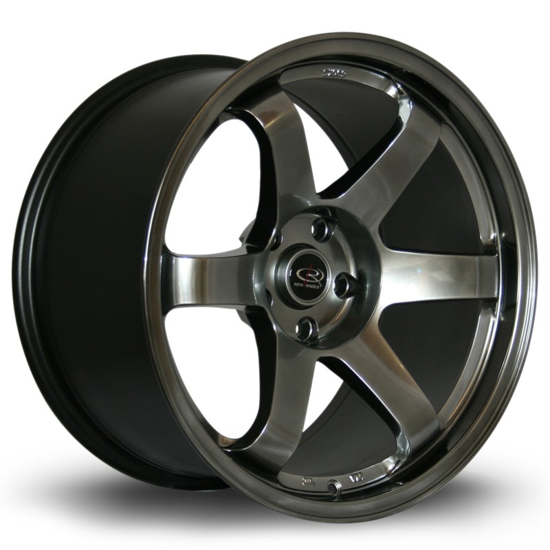 Rota Grid 18x9.5" 5x112 ET38, Hyper Black