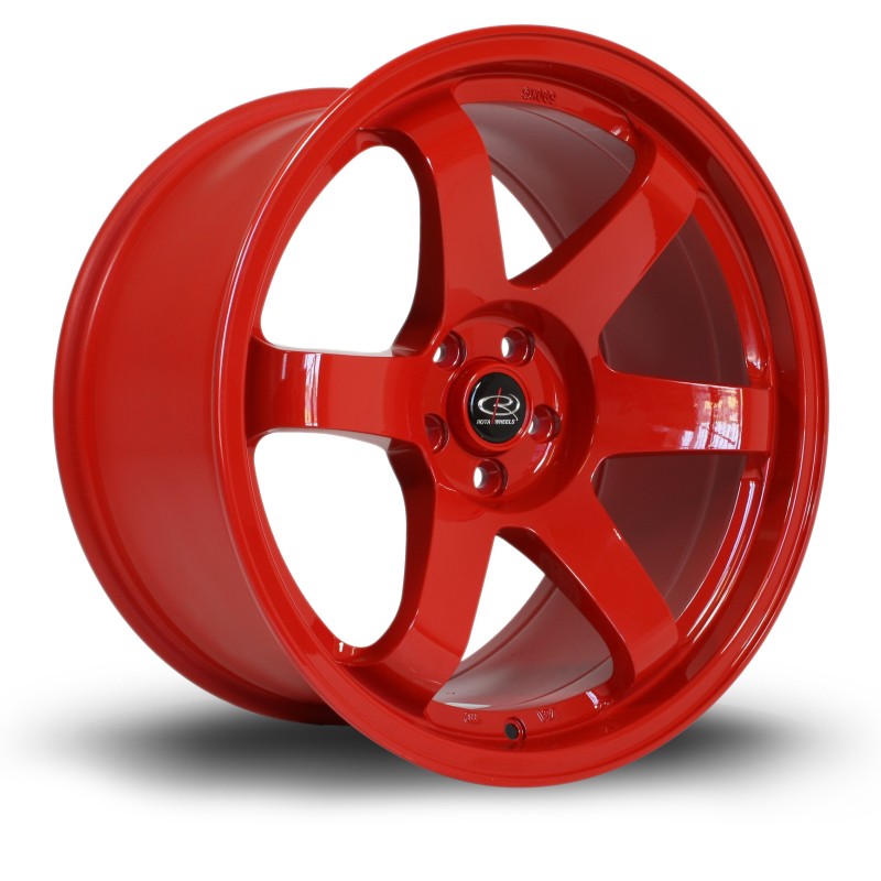 Rota Grid 18x9.5" 5x114.3 ET20, Red
