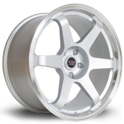 Rota Grid 19x9.5" 5x114.3 ET20, Silver, Polished Lip