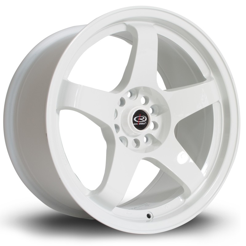 Rota GTR 17x9.5" 5x114.3 ET12, White