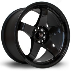 Rota GTR 18x9.5" 5x114.3 ET30, Gloss Black
