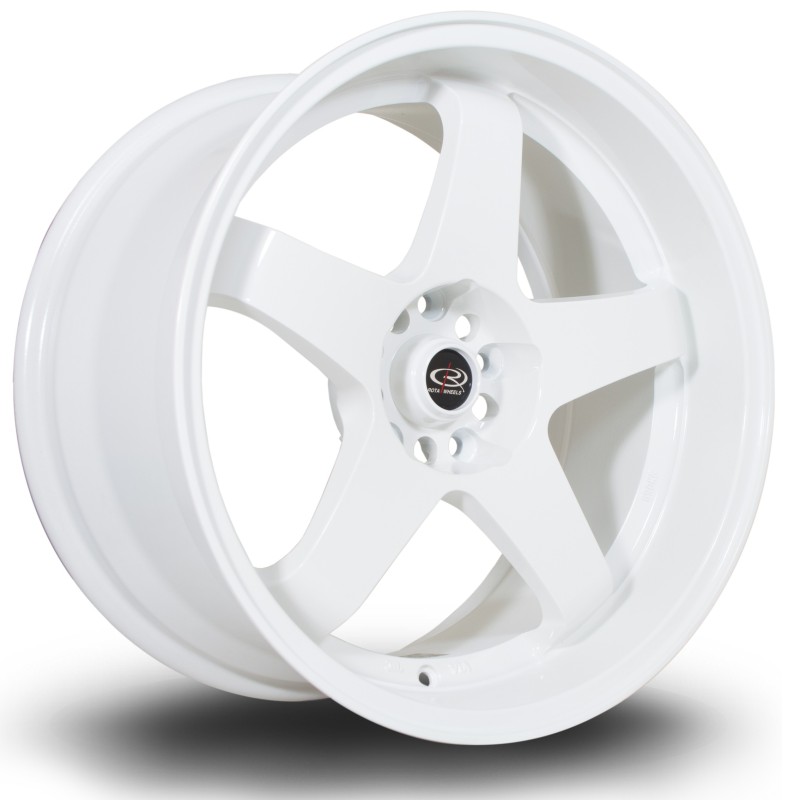 Rota GTR-D 18x10" 5x114.3 ET12, White
