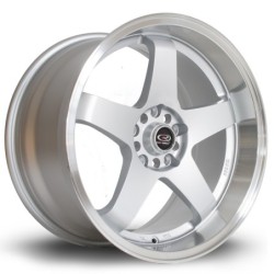 Rota GTR-D 18x10" 5x114.3 ET12, Silver, Polished Lip