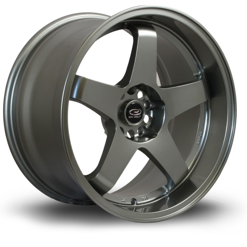 Rota GTR-D 18x10" 5x114.3 ET12, Dark Grey