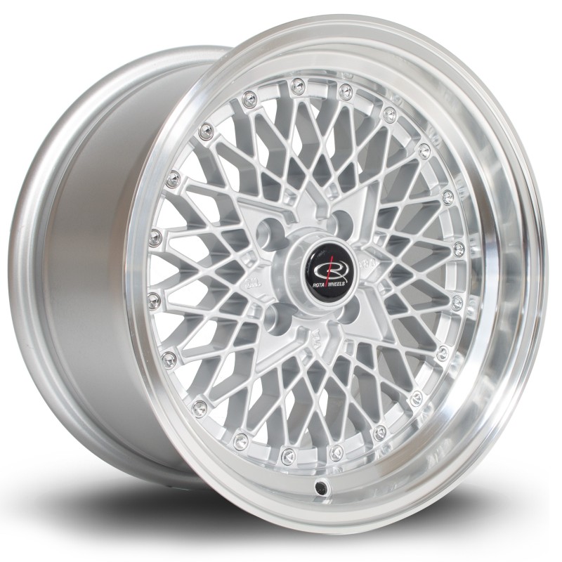 Rota OS Mesh 15x8" 4x100 ET20, Silver