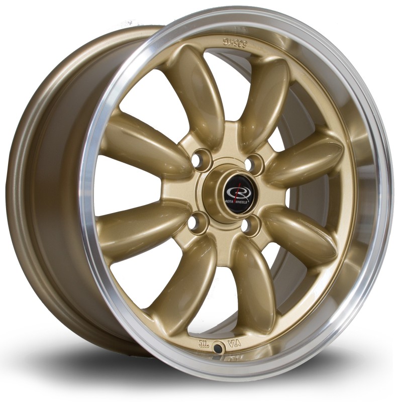 Rota RB 15x7" 4x100 ET30, Gold