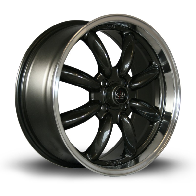Rota RB 17x7.5" 4x100 ET45, Gunmetal