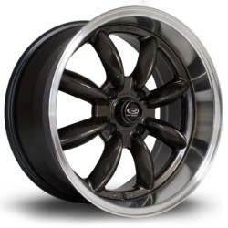 Rota RB-R 17x8.5" 4x114.3 ET4, Gunmetal