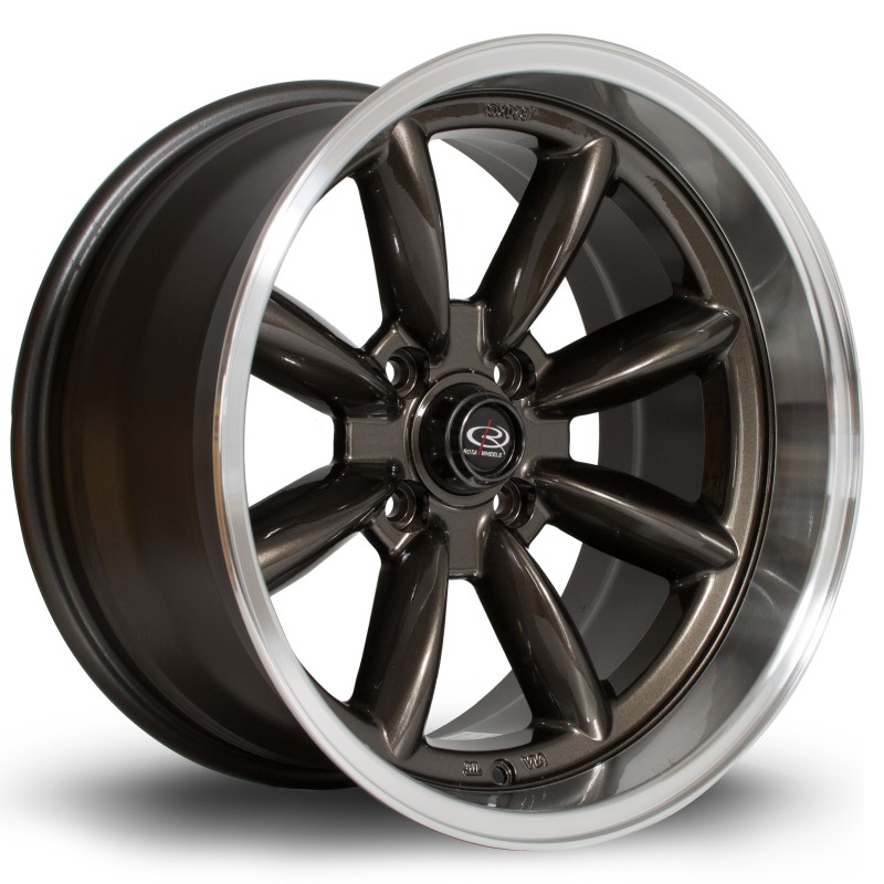 Rota RB-X 17x9" 4x114.3 ET-13, Gunmetal