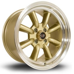 Rota RKR 15x8" 4x100 ET0, Gold