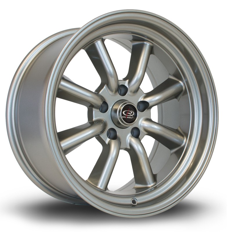 Rota RKR 17x8.5" 5x114.3 ET-10, Silver