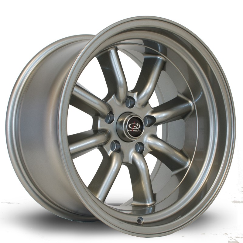 Rota RKR 17x9.5" 5x114.3 ET-10, Silver