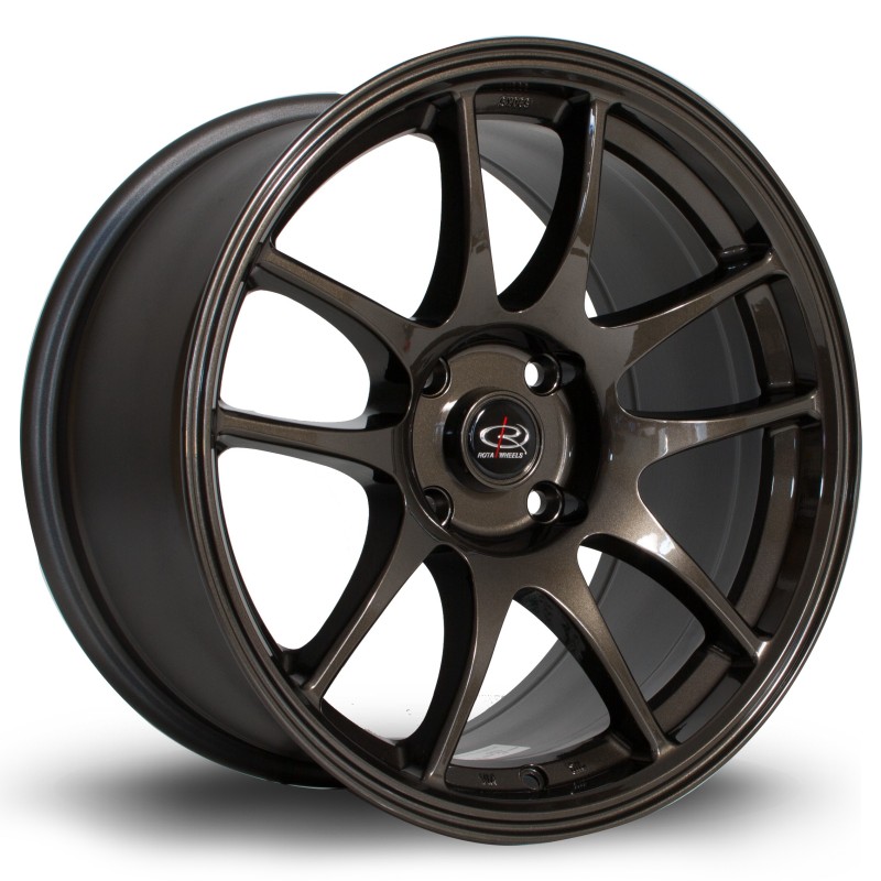 Rota Torque 17x9" 5x114.3 ET35, Gunmetal